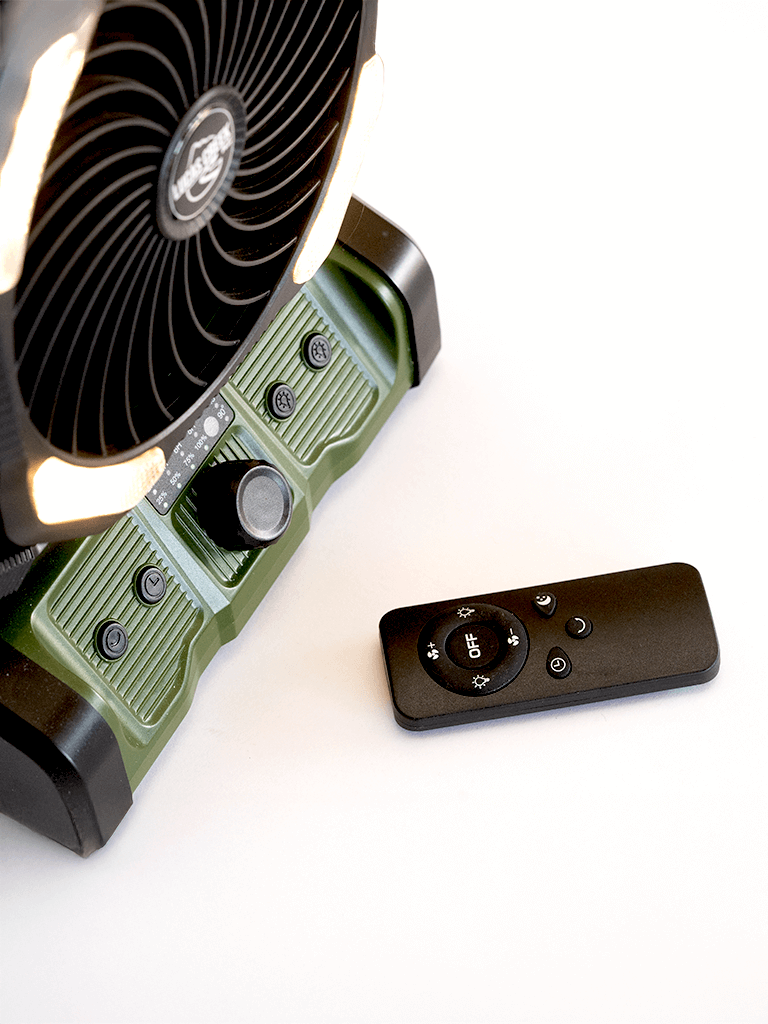 Lucas Creek | 3-in-1 Camping Fan, Light & Power Bank