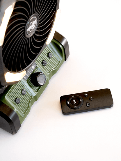 Lucas Creek | 3-in-1 Camping Fan, Light & Power Bank