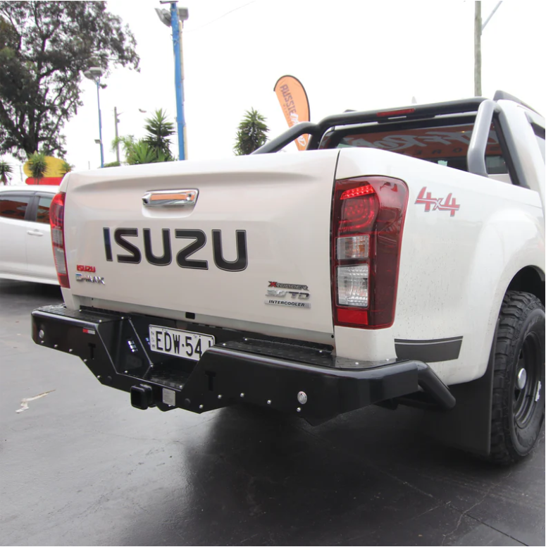 Rockarmor | Elite Steel Rear Step/Towbar To Suit Isuzu D-MAX 2012-2020