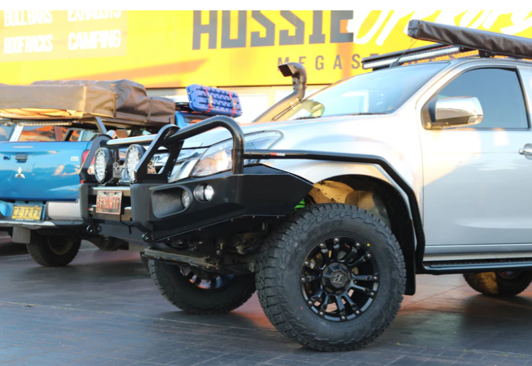 ROCKARMOR ELITE HOOP BULLBAR TO SUIT ISUZU MUX 2013-2017 - Hybrid Street&4x4