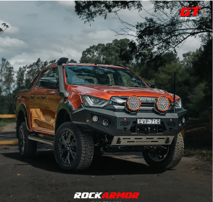 Rockarmor | GT Hoopless Bull Bar Frontal Combo Pack To Suit Isuzu D-Max 08/2020+