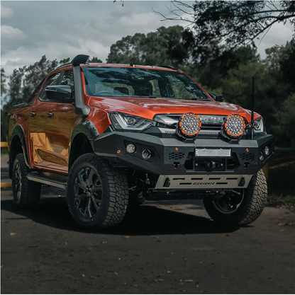 Rockarmor | GT Hoopless Steel Bull Bar To Suit Isuzu D-Max 08/2020+ (Full Bar Replacement)