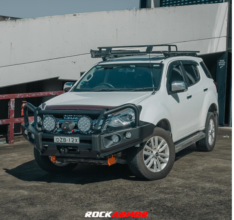 ROCKARMOR ELITE BULLBAR FRONTAL COMBO TO SUIT ISUZU DMAX 2012-2017 (NO BUMER CUT) - Hybrid Street&4x4