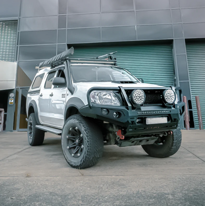 ROCKARMOR GT HOOP BULLBAR COMBO PACK TO SUIT TOYOTA HILUX 2005-2011 - Hybrid Street&4x4