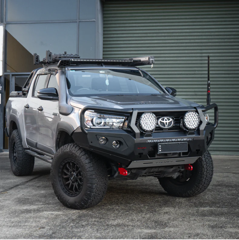 Rockarmor | GT Steel Hoop Bull Bar To Suit Toyota Hilux Bull Bar 2015 -2020