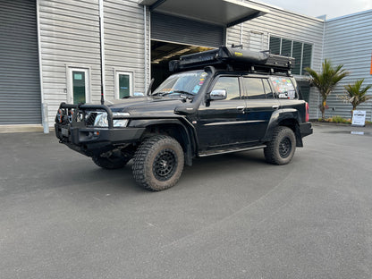 Rockarmor | Premium Bull Bar Frontal Combo To Suit Nissan Patrol GU4 2005 To Current (Full Bar Replacement)