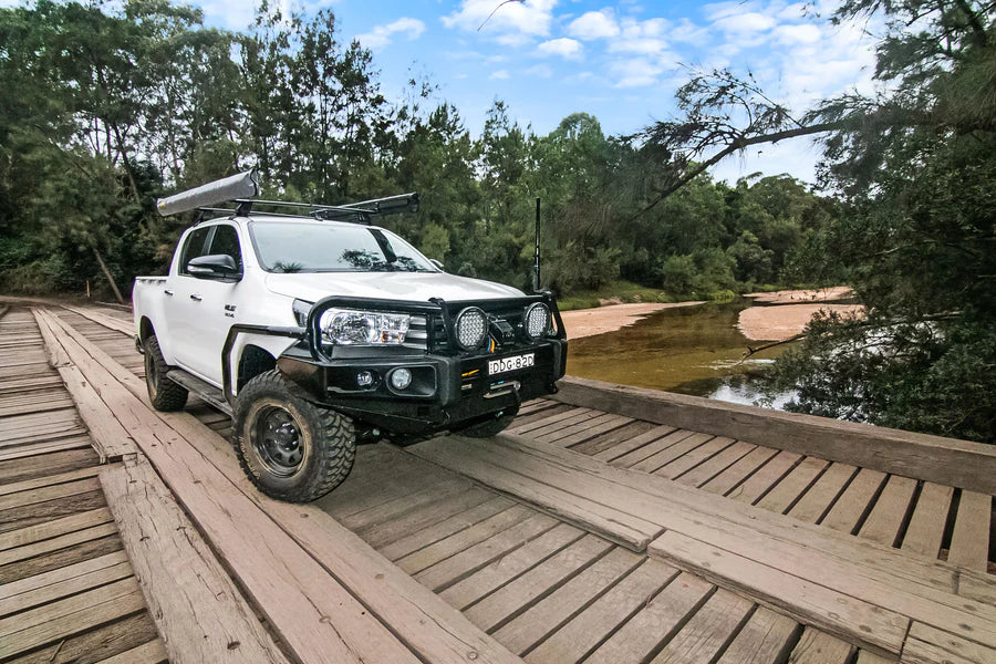 Rockarmor Elite Steel Bull Bar To Suit Toyota Hilux VIGO N80 2015-2020 (Full Bar Replacement) - Hybrid Street & 4x4