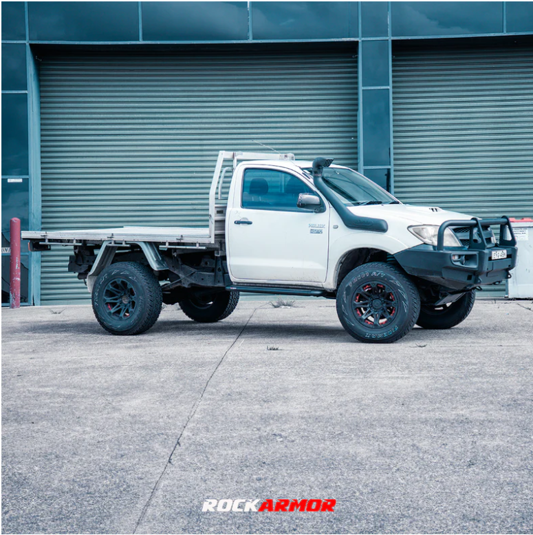 Rockarmor | Steel Rock Slider Side Step To Suit Toyota Hilux N70 2005-2015 Single Cab