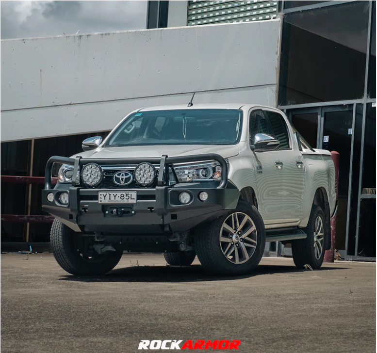 Rockarmor | Elite Steel Bull Bar To Suit Toyota Hilux N80 2015-2020 (Full Bar Replacement)