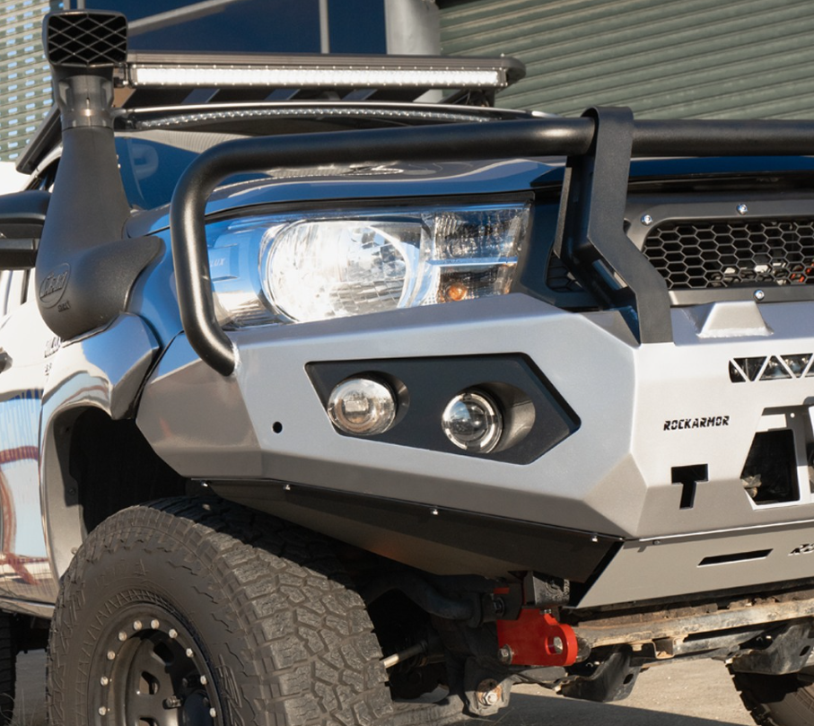 Rockarmor | GT Steel Hoop Bull Bar To Suit Toyota SR Hilux 2020-2024 (Full Bar Replacement)