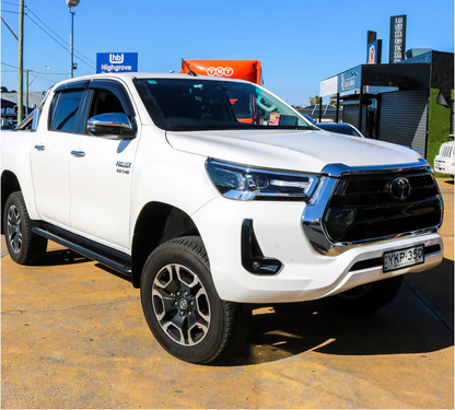 Rockarmor | Steel Rock Slider Side Step To Suit Toyota Hilux N80 2015 To Current