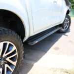 Rockarmor Steel Rockslider Side Steps To Suit Nissan Navara NP300 D23 2015+ - Hybrid Street & 4x4