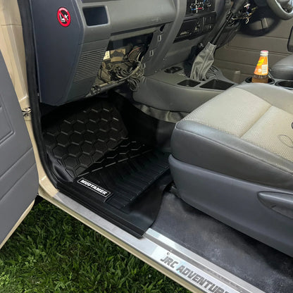 MUDTAMER | Floor Mats - Toyota 79 Series Land Cruiser Single Cab 2017-2023