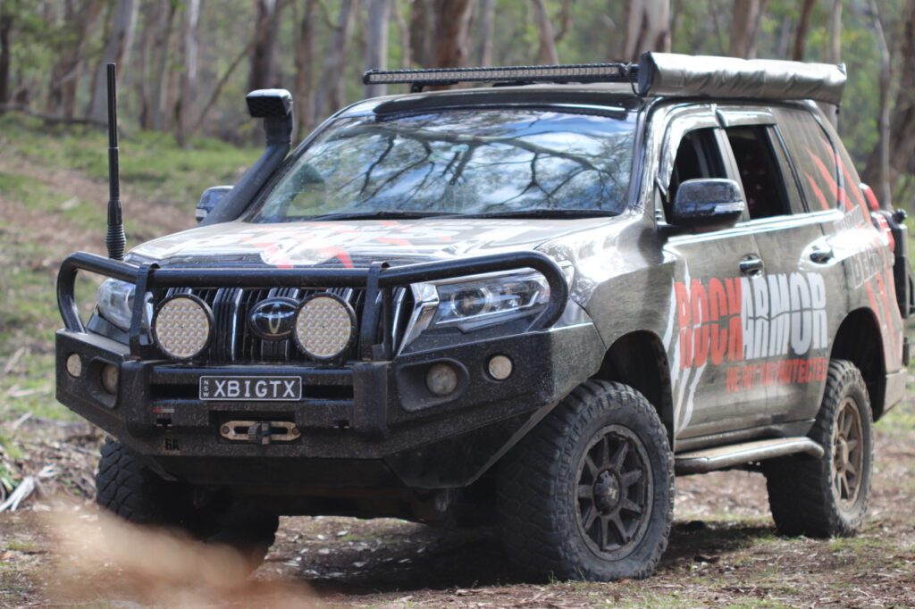 ROCKARMOR ELITE STEEL BULLBAR TO SUIT TOYOTA PRADO FJ150 2018-Current (Full Bar Replacement) - Hybrid Street&4x4
