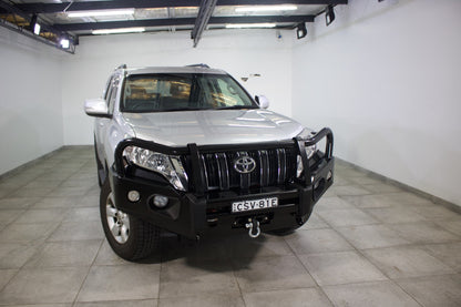 Rockarmor Elite Steel Bull Bar to suit Toyota Prado FJ150 Tear Drop Nov 2013-2017 (Bar Replacement) - Hybrid Street & 4x4