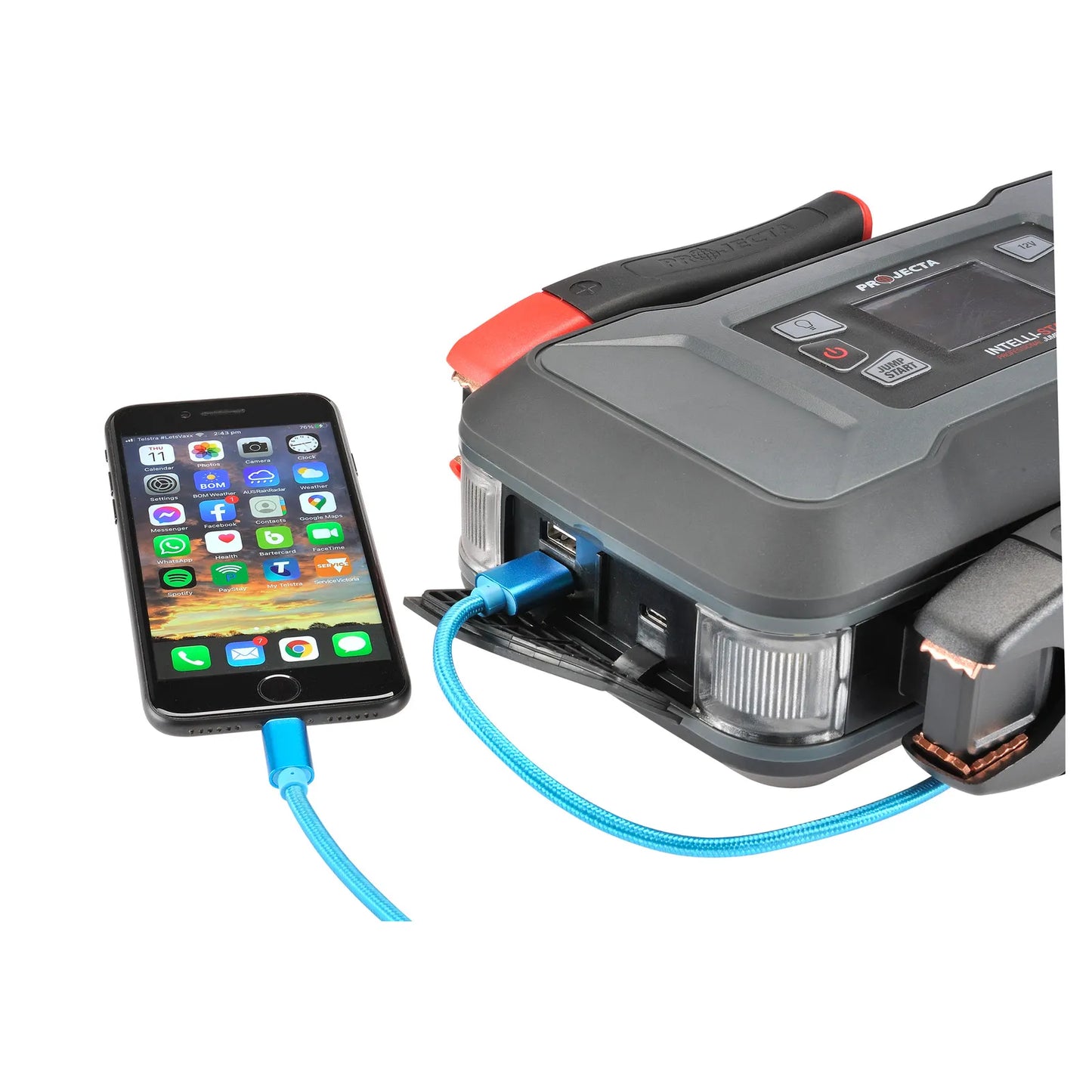 Projecta | 12/24V 2000A Intelli-Start Professional Lithium Jump Starter and Power Bank