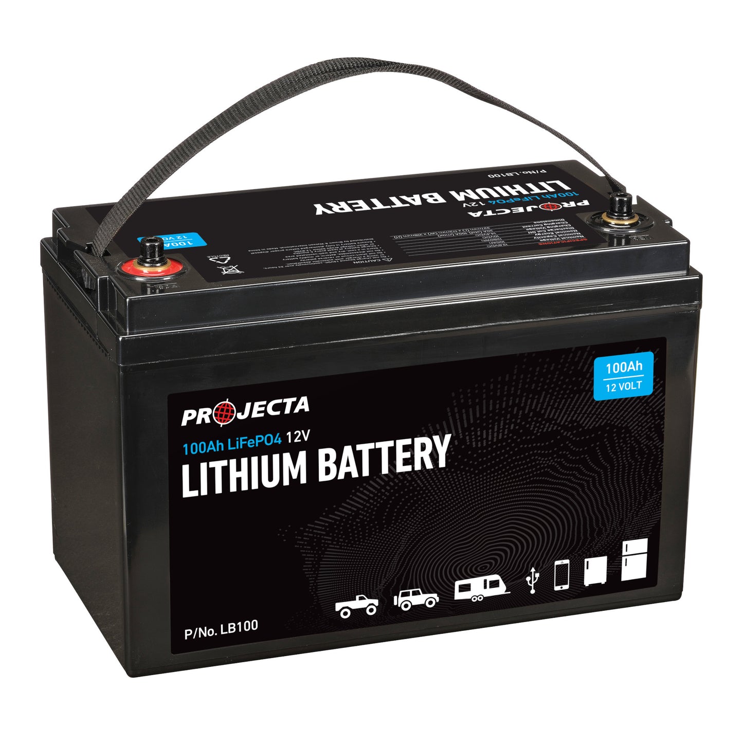 Projecta | 12V 100AH Lithium Battery