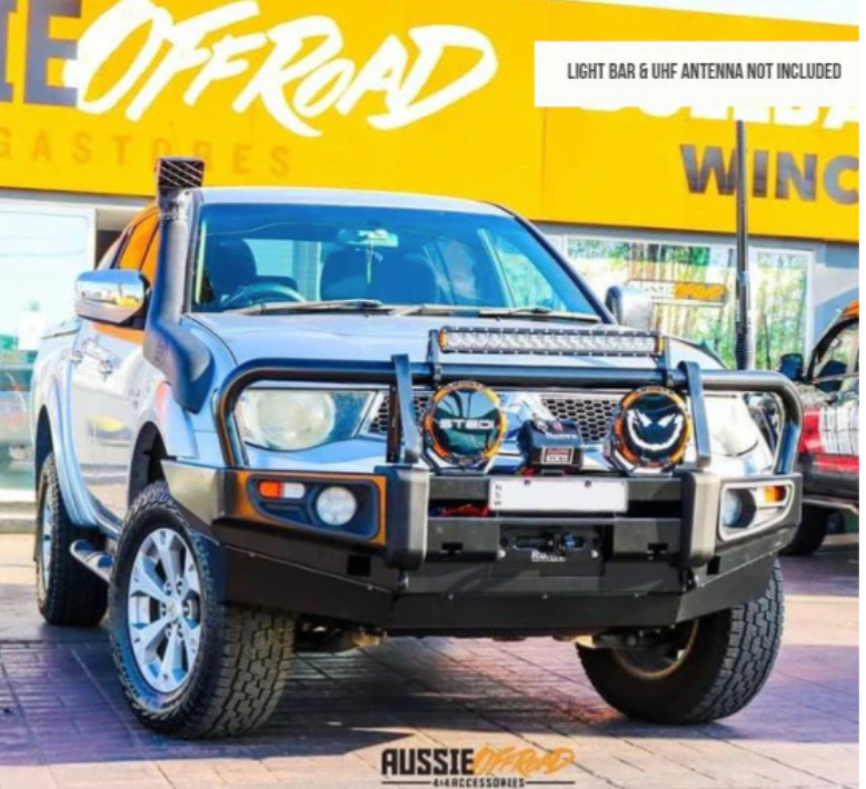 Rockarmor | Premium Steel Bull Bar To Suit Mitsubishi Triton Challenger PB/PC 2009-2015 (Bumper Cut)