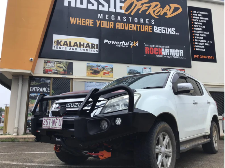 ROCKARMOR ELITE HOOP BULLBAR TO SUIT ISUZU MUX 2013-2017 - Hybrid Street&4x4