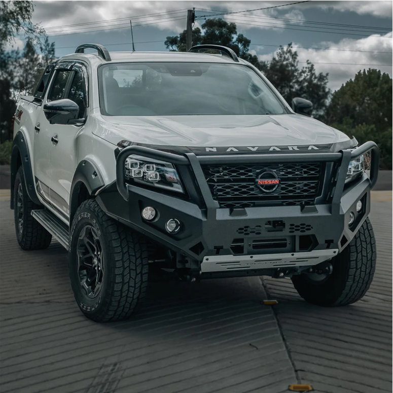 Rockarmor | GT Hoop Bull Bar Combo Pack To Suit Nissan Navara D23 NP300 2015 To Current