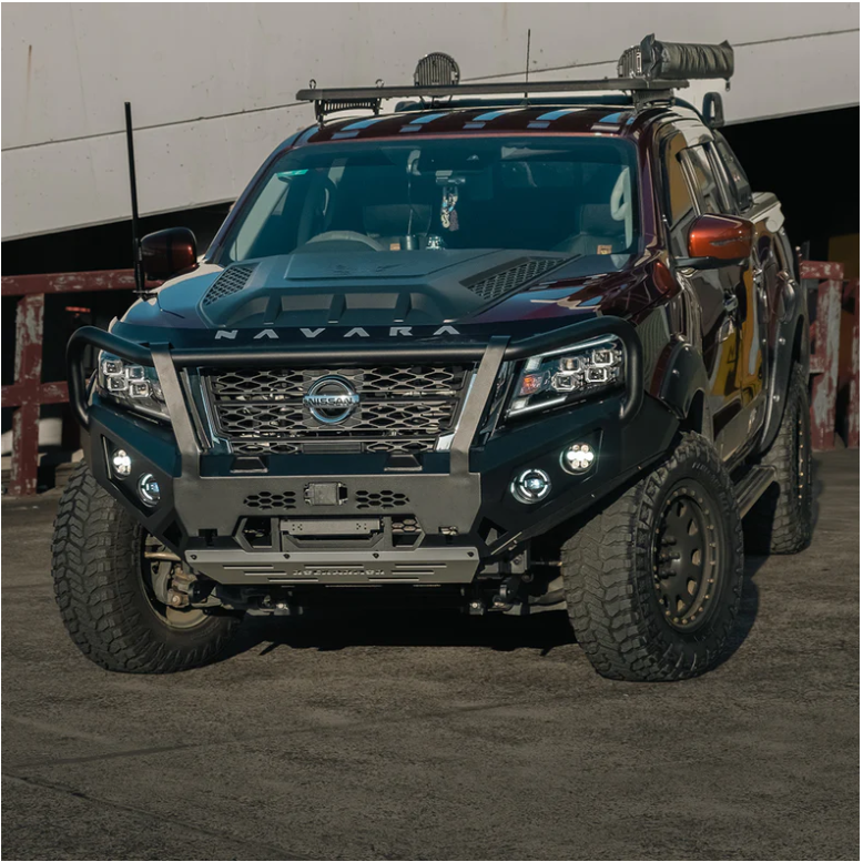 Rockarmor | GT Hoop Bull Bar Combo Pack To Suit Nissan Navara D23 NP300 2015 To Current