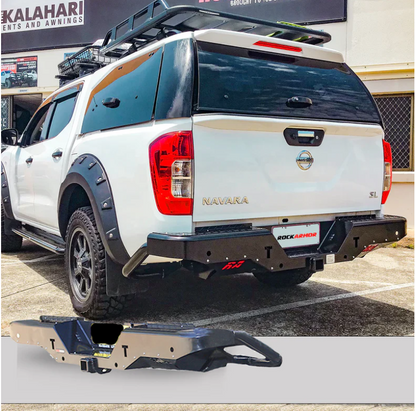 Rockarmor | Elite Steel Rear Step/Towbar To Suit Nissan Navara NP300 D23 2015-2020