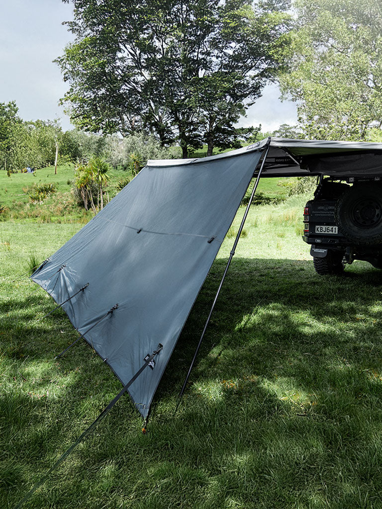 Lucas Creek | Fantail Awning Waterproof Shade Wall (Gen 3 Awnings)