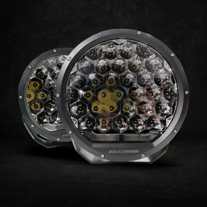ROCKARMOR PHANTOM 9S LED DRIVING LIGHTS - Hybrid Street & 4x4