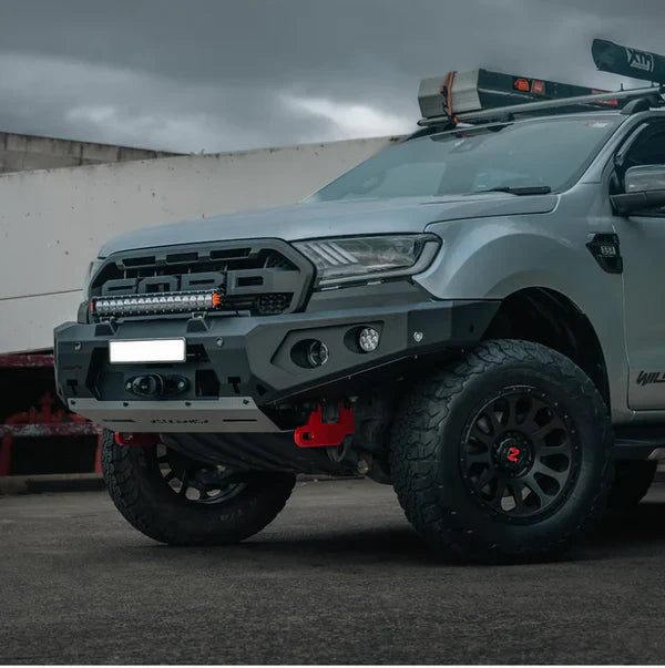 Rockarmor | GT Hoopless Steel Bull Bar To Suit Ford Ranger PX2 & PX3 Bar Replacement
