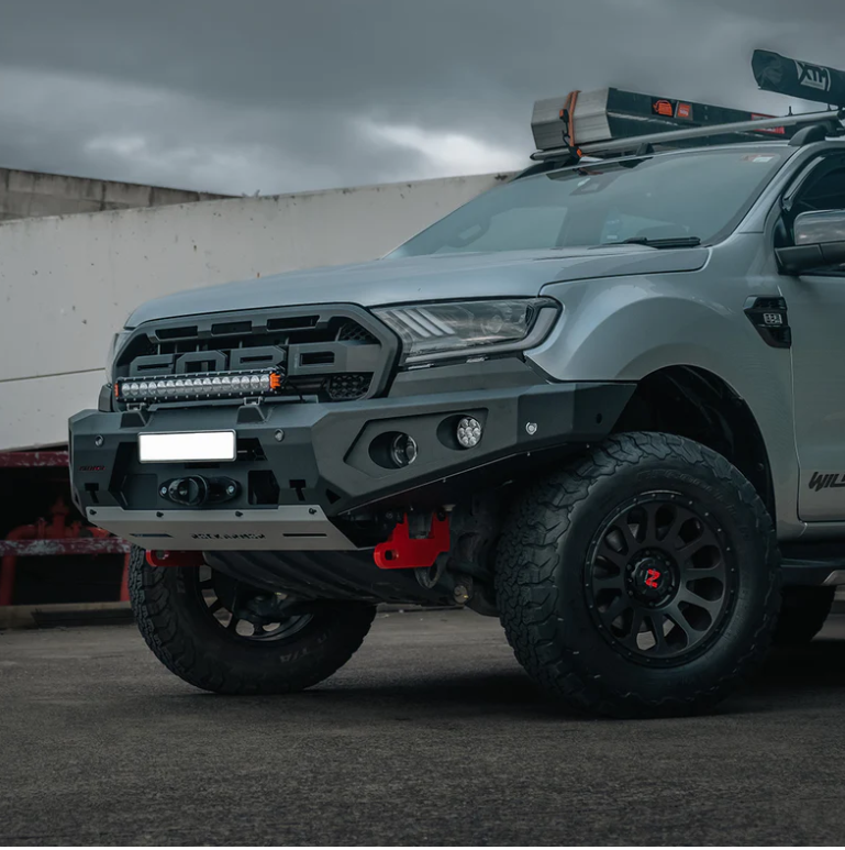 Rockarmor | GT Hoopless Steel Bull Bar To Suit Ford Ranger PX1, 2 & 3