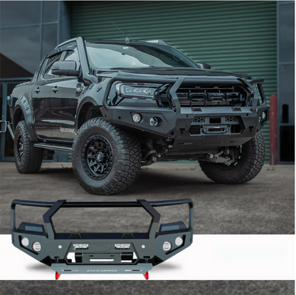 Rockarmor | GT Steel Hoop Bull Bar To Suit Ford Ranger  PX1, 2 & 3  (Wildtrak)(Full Bar Replacement)