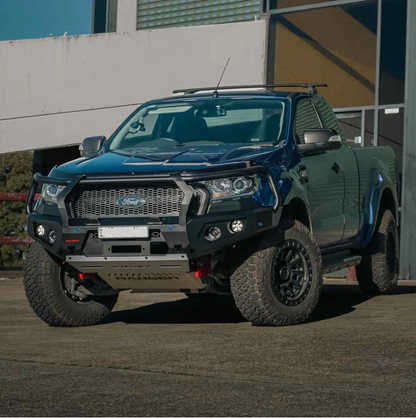 ROCKARMOR GT STEEL HOOP BULLBAR TO SUIT FORD RANGER  PX1, 2 & 3  (WILDTRACK)(Full Bar Replacement) - Hybrid Street&4x4