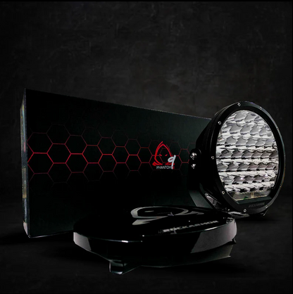 ROCKARMOR PHANTOM 9INCH LED DRIVING LIGHTS - Hybrid Street&4x4