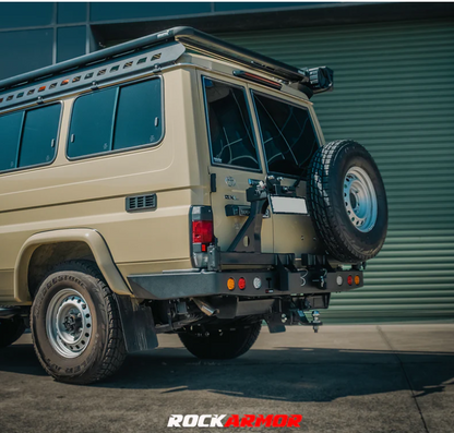 Rockarmor | Steel Dual Wheel Carrier To Suit Toyota Land Cruiser FJ75, FJ76 &  FJ78 1992-2006 Troopy Wagon