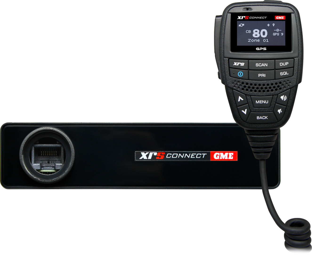 GME | XRS™ Connect IP67 UHF CB Radio with Bluetooth® & GPS