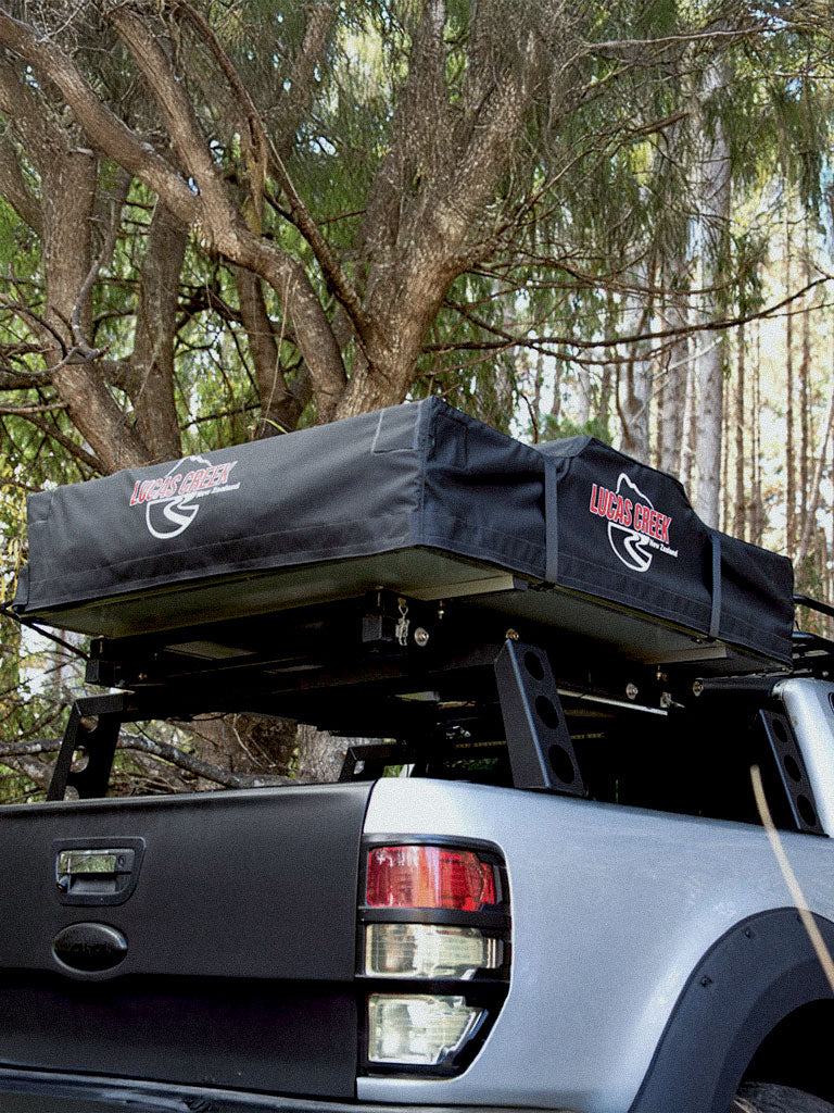 Lucas Creek | Gen 3 Soft Shell Rooftop Tent - Natural Green