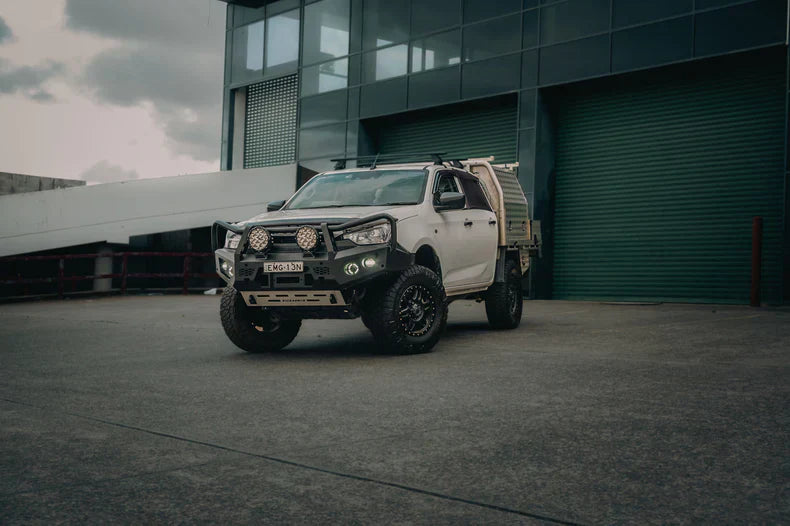 ROCKARMOR GT HOOP BULLBAR FRONTAL COMBO PACK TO SUIT ISUZU DMAX 08/2020+ - Hybrid Street&4x4