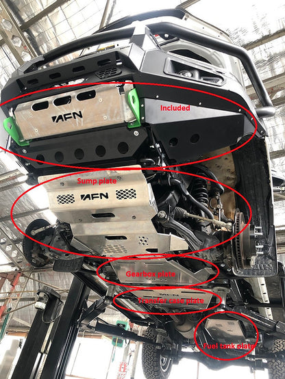 AFN 4x4 | Fuel Tank Protection - Toyota Hilux N80 Revo 2015 Onward