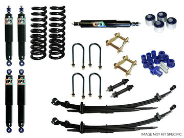 EFS 4x4 | Lift Kit - Nissan Patrol GU Cab Chassis - Coil Front & Leaf Rear - 50 mm
