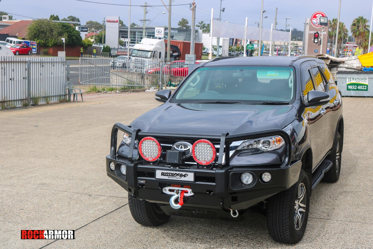Rockarmor Elite Steel Bullbar To Suit Toyota Fortuner 2015 -2019 Models - Hybrid Street & 4x4