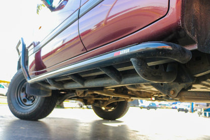 Rockarmor Steel Rockslider Side Step To Suit Toyota Landcruiser FJ80 series 1990-1997 - Hybrid Street & 4x4