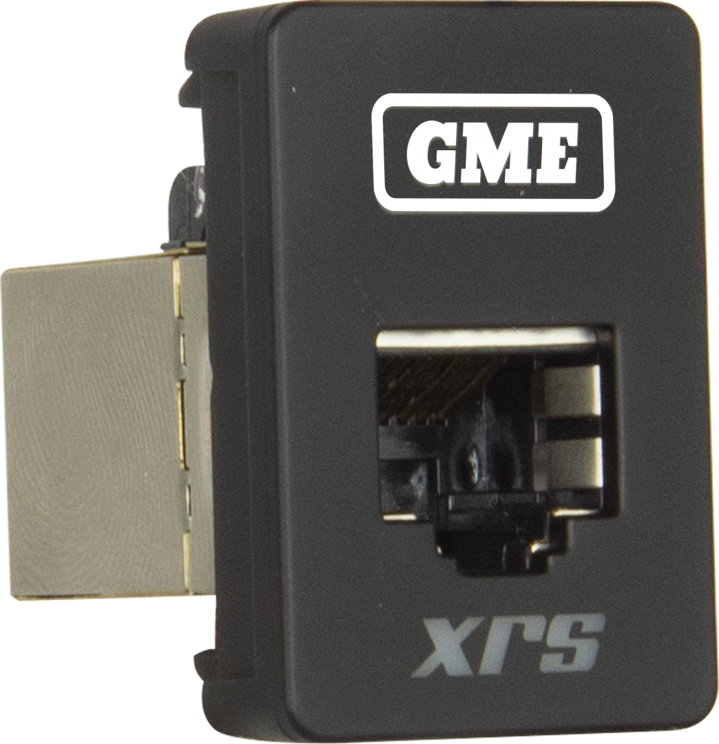 GME | RJ45 Pass-Through Adaptor - Type 1 (White)