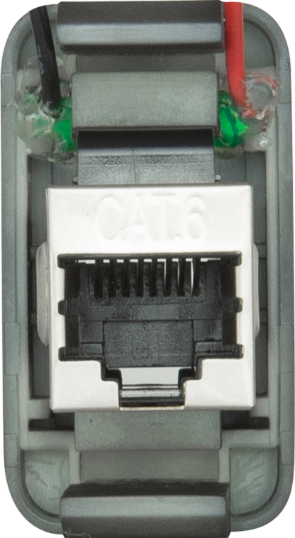 GME | RJ45 Pass-Through Adaptor - Type 2 (White)