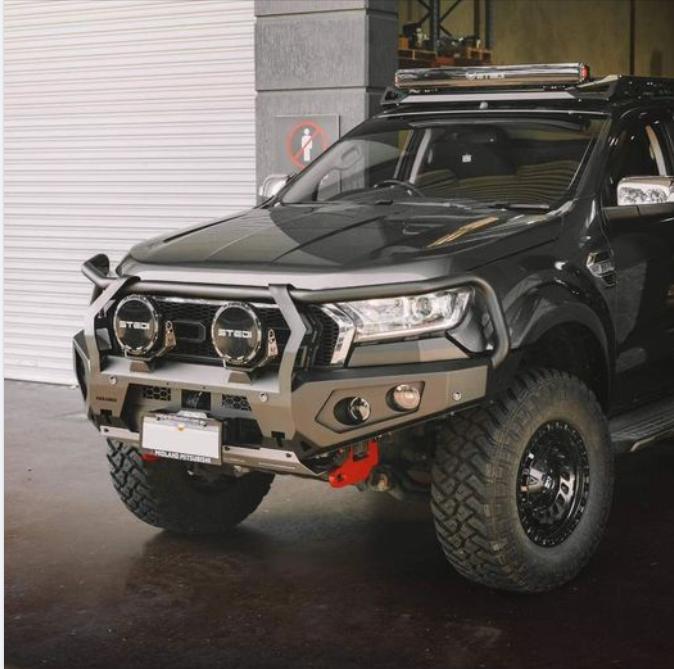 Rockarmor | GT Steel Hoop Bull Bar To Suit Ford Ranger  PX1, 2 & 3  (Wildtrak)(Full Bar Replacement)