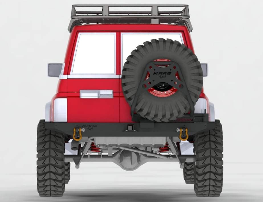 KRAE 4x4 | Nissan GQ Patrol / Safari (1988-1998) Custom Rear Bar