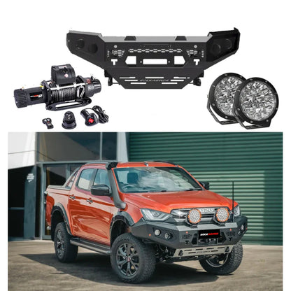 Rockarmor | Gt Steel Hoopless Bullbar Combo Pack - Mazda Bt50 2020+