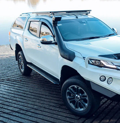 Rockarmor | Steel Rock Slider Side Step To Suit Mitsubishi Triton MQ & MR 2015 To Current