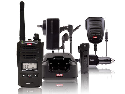 GME | 5/1 Watt UHF CB Handheld Radio - Full Kit