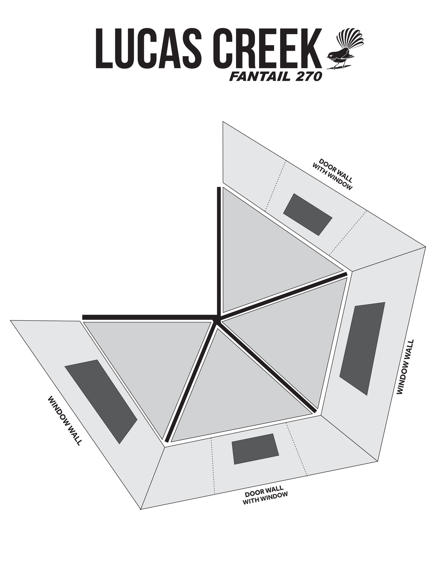 Lucas Creek | Fantail 270 Gen 3 Awning Wall Kits